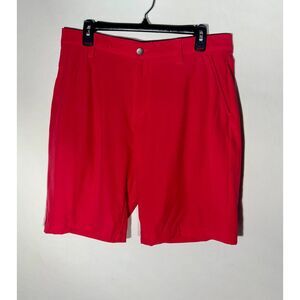 Adidas Men’s Red Golf Shorts Size 34 Athletic Performance Built‑In Stretch